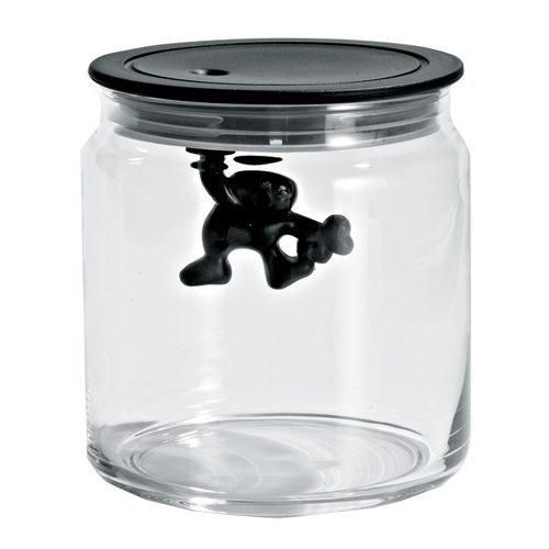 Bocal De Cuisine Alessi Noir 70 Cl