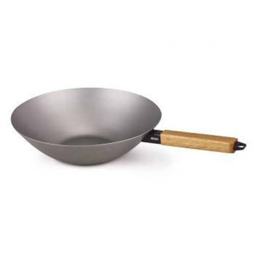 Poêle Wok Nomad 31 Cm En Acier Carbone