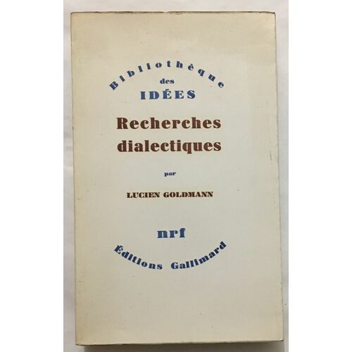 Recherches Dialectiques