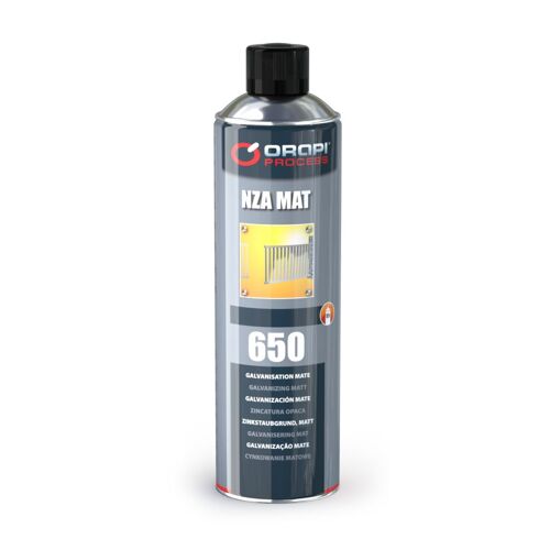 Galvanisation et peintures NZA MAT protection anticorrosion - Aérosol 650 ml - ORAPI - 4650A4