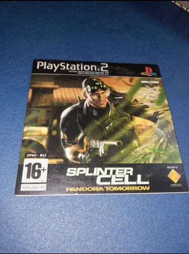 Splinter Cell pandora tomorrow metal slug 3 demo 02 2005 ps2 playstation 2