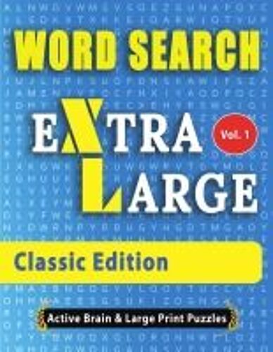 Word Search Extra Large - Classic Edition