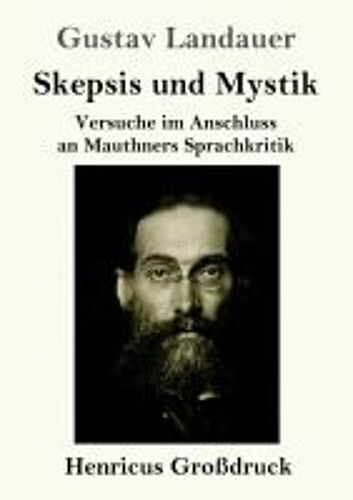 Skepsis Und Mystik (Großdruck)