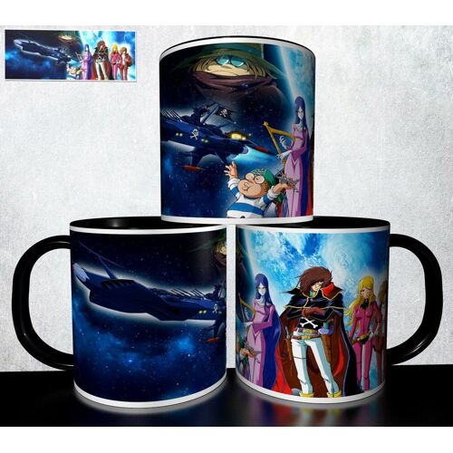 Mug Personnalisé Tasse À Café - Albator Captain Harlock Réf 312