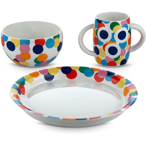Alessi Am39s1 Service De Table Pour Enfants, Multicolore