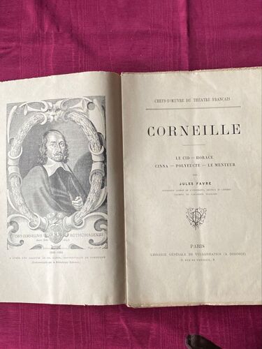 Chefs - D’?uvre Du Théâtre Français. Corneille. 24 Fascicules Illustrées. 