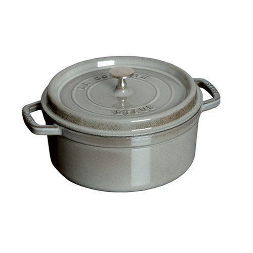 Staub Fonte - 1102018 - Cocotte - Ronde - Gris Graphite - 20 Cm