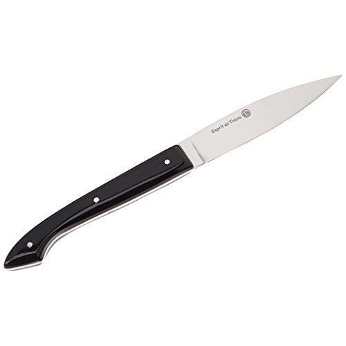 Claude Dozorme 2.94.001.90 Coffret 6 Couteaux Steak Capucin Manche Nacrine Noir 23 X 2 Cm