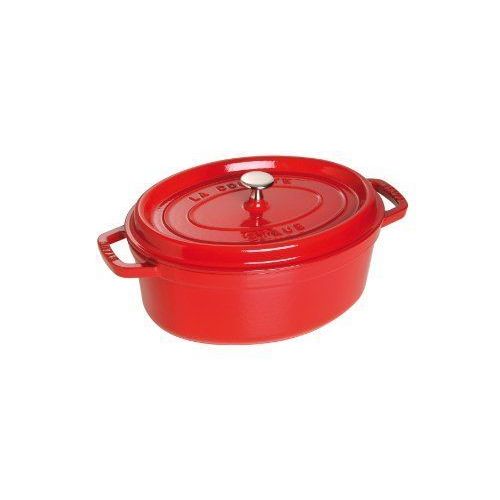 Staub Fonte - 1102306 - Cocotte - Ovale - Cerise - 23 Cm
