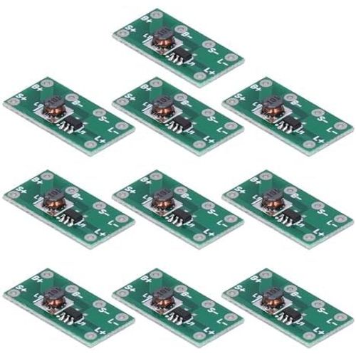 ASFASFq-10pcs Lampe Solaire Circuit Imprimé Module de Carte Contrôleur de Charge Solaire Fibre de Verre pour la Lumière de Goujon de Route Solaire Maison Paysage Lumière Solaire Pelouse Lumière Solai