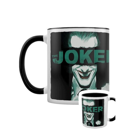 The Joker Tasse Put On A Happy Face Intérieur De Couleur Noire Blanc