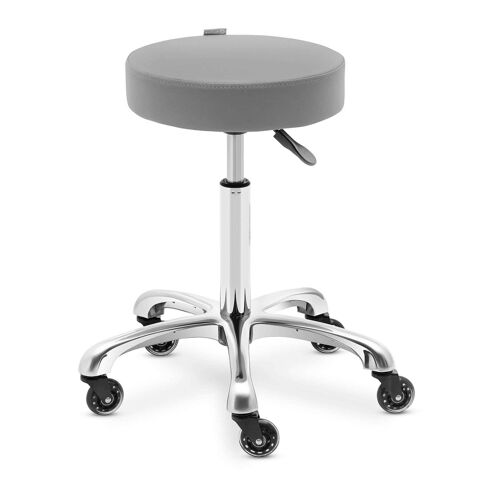 Tabouret De Coiffure - 540 - 720 Mm - 150 Kg - Gris Fonc?