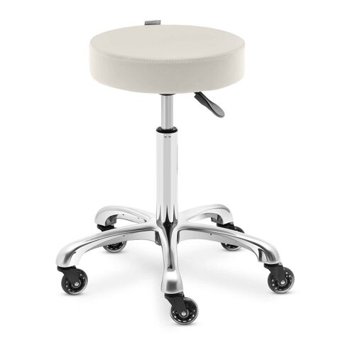 Tabouret De Coiffure - 540 - 720 Mm - 150 Kg - Beige