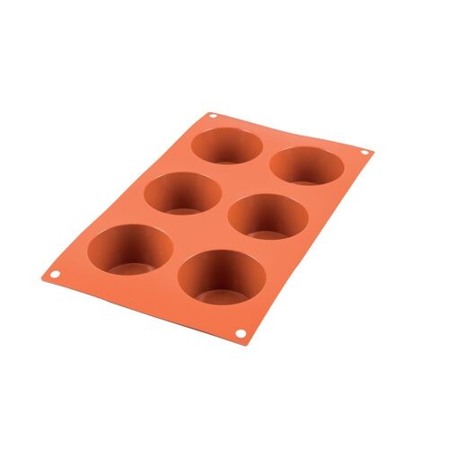Moule En Silicone 6 Mini Muffin 7 Cm