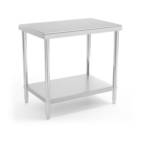 Table de travail en inox - 90 x 60 cm - Capacit? de charge de 210 kg