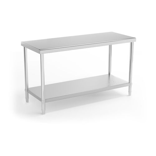 Table de travail en inox - 150 x 60 cm - Capacit? de charge de 230 kg