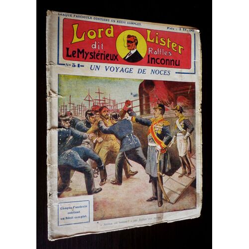 Lord Lister, N°54 : Un Voyage De Noces