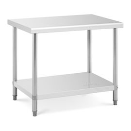 Occasion Table De Travail En Inox - 100 X 70 Cm - Capacit? De 120 Kg