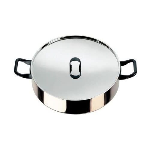 Alessi 90102/24 T La Cintura Di Orione Rondin En Multiply (Aisi 430, Aluminium, Acier Inoxydable 18/10), Diamètre 24 Cm