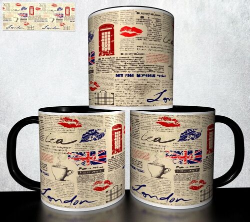 Mug Personnalisé Tasse À Café - Voyage Souvenir Glamour Londres London 1113