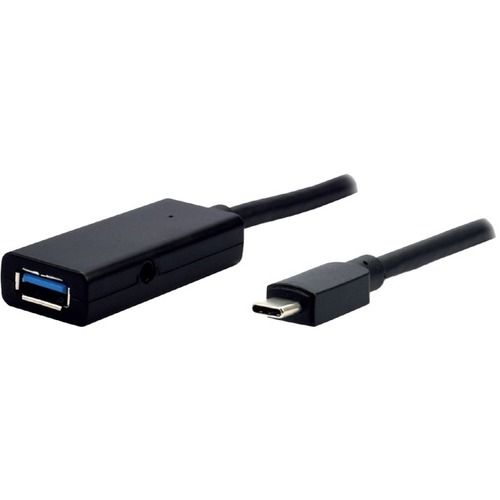 MCL - Câble USB - USB-C (M) pour USB type A (F) - USB 3.0 - 10 m - actif - noir