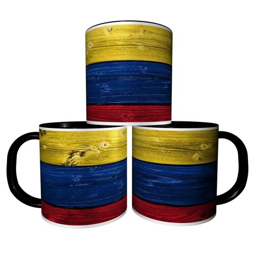 Mug Personnalisé Tasse À Café - Drapeau Colombie 02