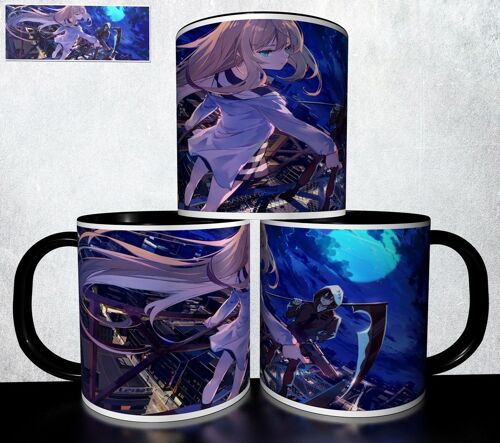 Mug Personnalisé Tasse À Café - Angel Of The Death Satsuriku No Tenshi Réf 325