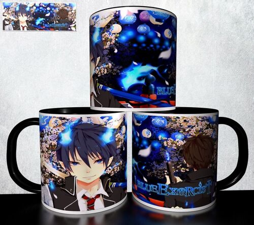 Mug Personnalisé Tasse À Café - Blue Exorcist Ao No Exorcist Réf 360
