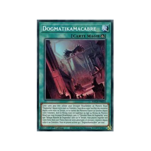 Yu Gi Oh Bach Fr054 Dogmatikamacabre