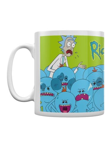 Rick And Morty Tasse Mr. Meeseeks Blanc