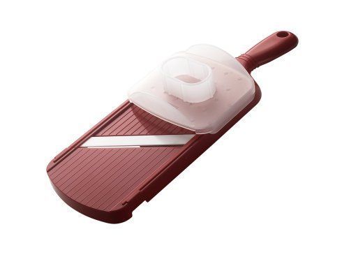 Kyocera - Csn-152-Nrd - Mandoline - Double Coupe Rouge - Lame Céramique