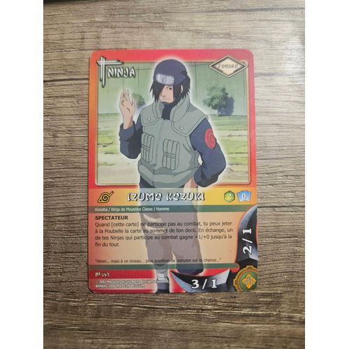 Carte Naruto Izumo Ninja N1-142