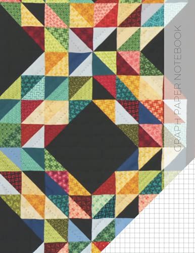 Graph Paper Notebook For Quilting: Squared Paper | 8.5x11 Inches | Quilts Sewing | Maths Design Science Drawing