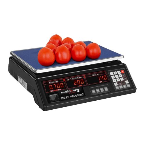 Balance Poids-Prix - 30 Kg / 2 G - Noire - Led