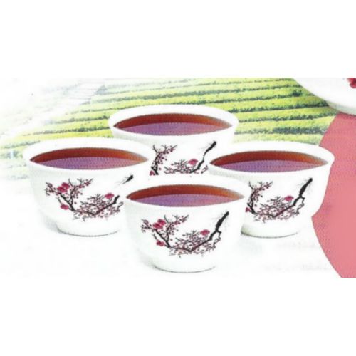 Lot De 4 Bols Hanami En Porcelaine De Chine