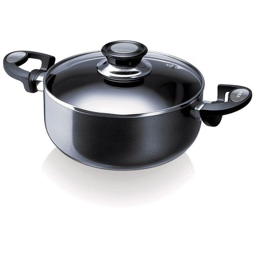 Faitout Pro 4 L Avec Couvercle En Verre