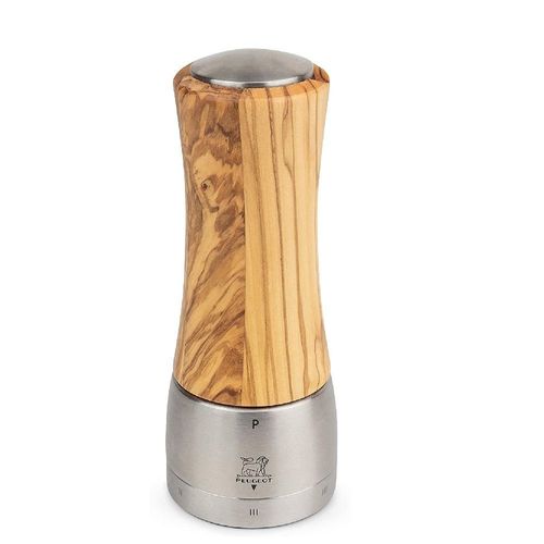 Madras Moulin À Poivre Manuel En Bois D'olivier U'select 16 Cm - 6,25"