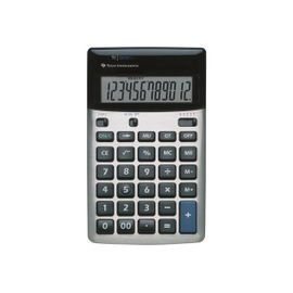 Texas Instruments TI-5018 SV - Calculatrice de bureau - 12 chiffres - panneau solaire, pile