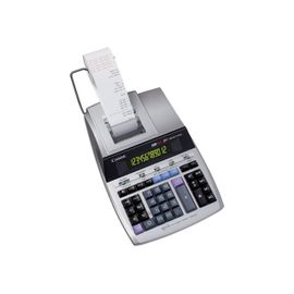 Canon MP1211-LTSC - Calculatrice avec imprimante - LCD - 12 chiffres - adaptateur CA, pile de sauvegarde mémoire - argent métallique