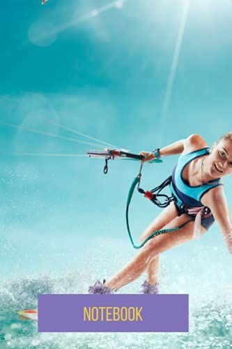 Kitesurf Notebook: Blank Lined Composition Journal | Kitesurf Notebook | 100 Pages