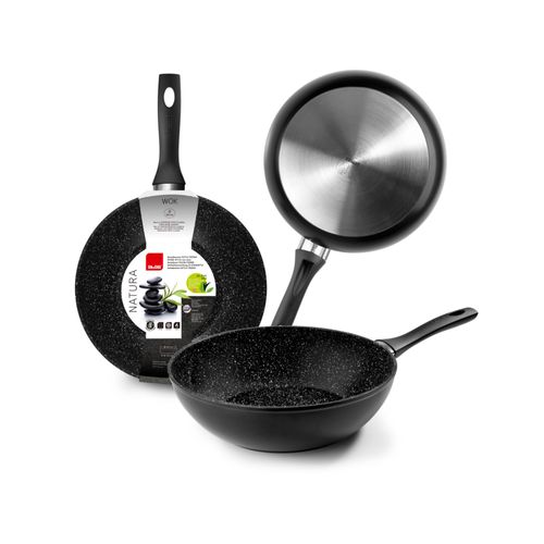 Wok Natura Facon Pierre 30 Cm