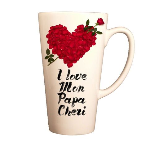 Mug Cadeau Fête Des Pères I Love Mon Papa Chéri