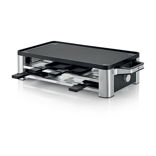 WMF LONO - Raclette/grill/crêpière - 1.5 kWatt - noir/inox