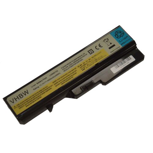 vhbw Li-Ion batterie 4400mAh (11.1V) pour ordinateur, pc Lenovo IdeaPad G770E, G770L, G780-Serie, V360, V360A, V360G comme 57Y6454, 57Y6455, L09C6Y02.