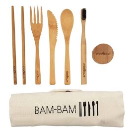 Kit Bam Bam En Bambou Zéro Déchet Cookut