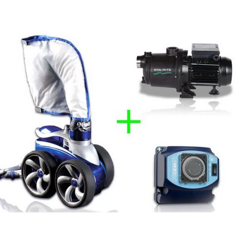 Pack robot Polaris 3900S surpresseur 1,5CV coffret