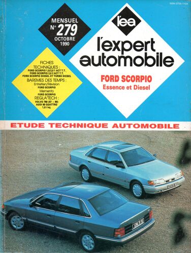 Revue Technique L'expert Automobile N° 279 Ford Scorpio Essence Et Diesel