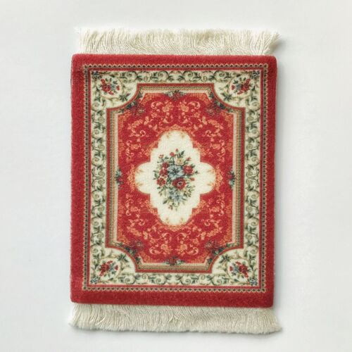 Tapis de souris tissé de Style rétro persan, Mini tapis à motif de coupe pour ordinateur portable et PC, avec franges, décoration de Table pour la maison et le bureau, artisanat
