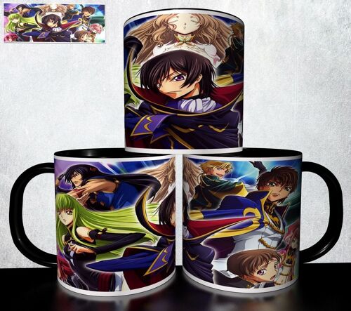Mug Personnalisé Tasse À Café - Code Geass Hangyaku No Lelouch Réf 374