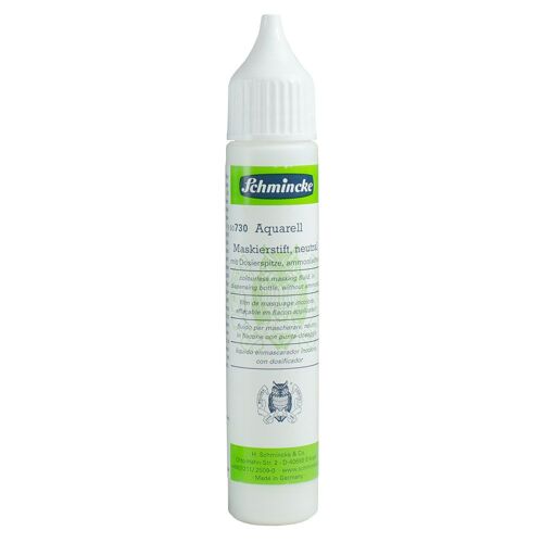 Aquarelle Schmincke : Effacer : Liquide Masquant Distribution Bouteille 25ml